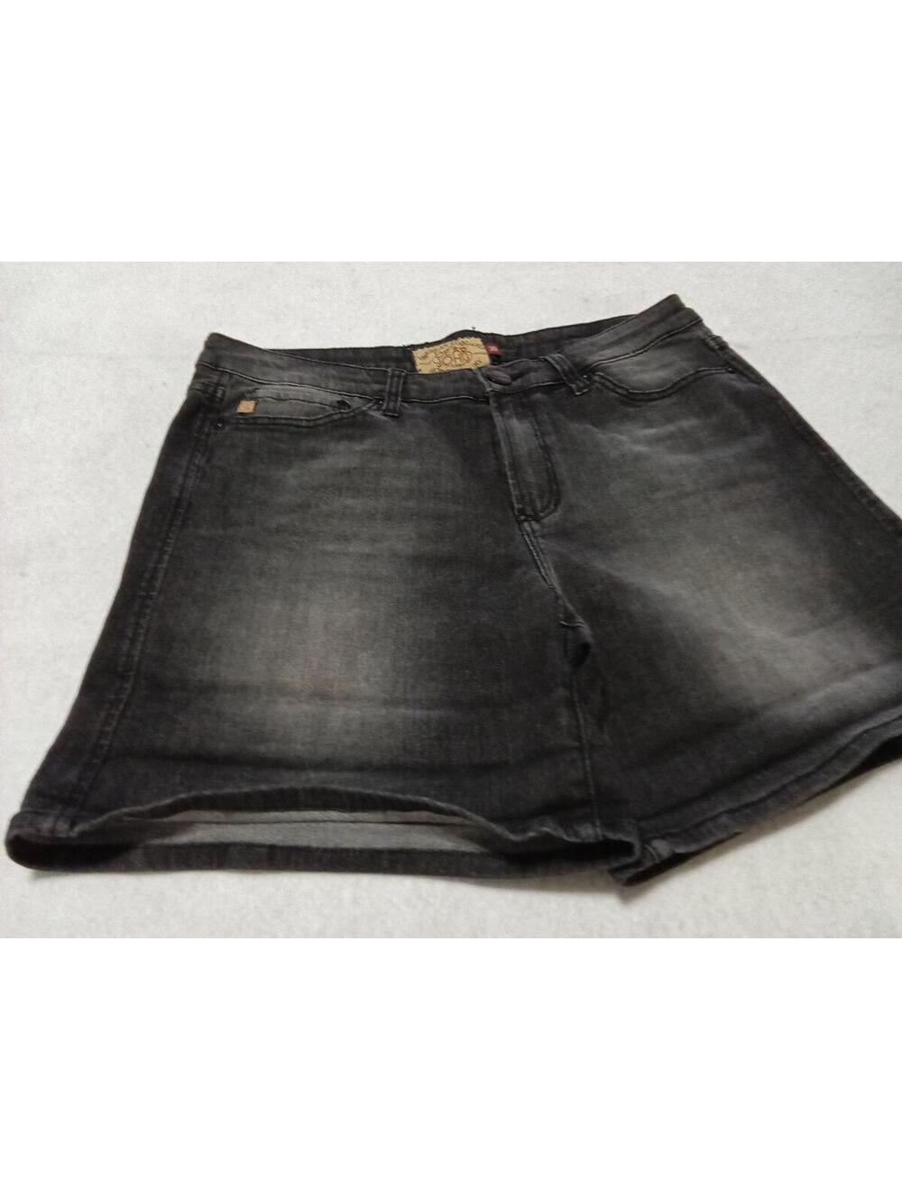 Dear John Black Washed Denim Shorts Size 30